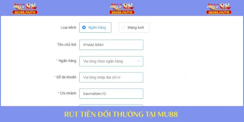 TRANG CHỦ 37 Đổi thưởng thuận lợi với quy trình rút tiền dễ dàng